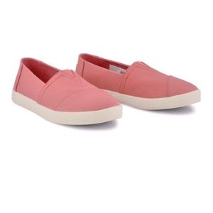TOMS Cherry Blossom Avalon Canvas Slip-On Sneaker - Women’s 10